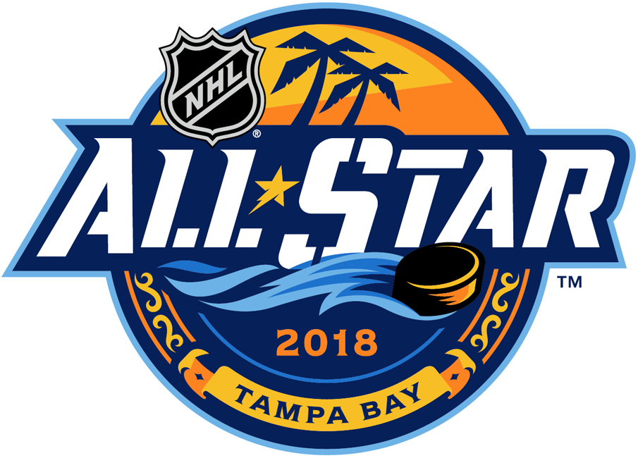 NHL All-Star Game 2018 Primary Logo iron on transfers for clothing